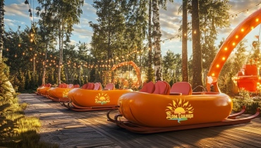 КОРПОРАТИВНЫЕ САНИ К ЗИМНИМ ЗАЕЗДАМ ГОТОВЫ! галлерея 1 фото 1